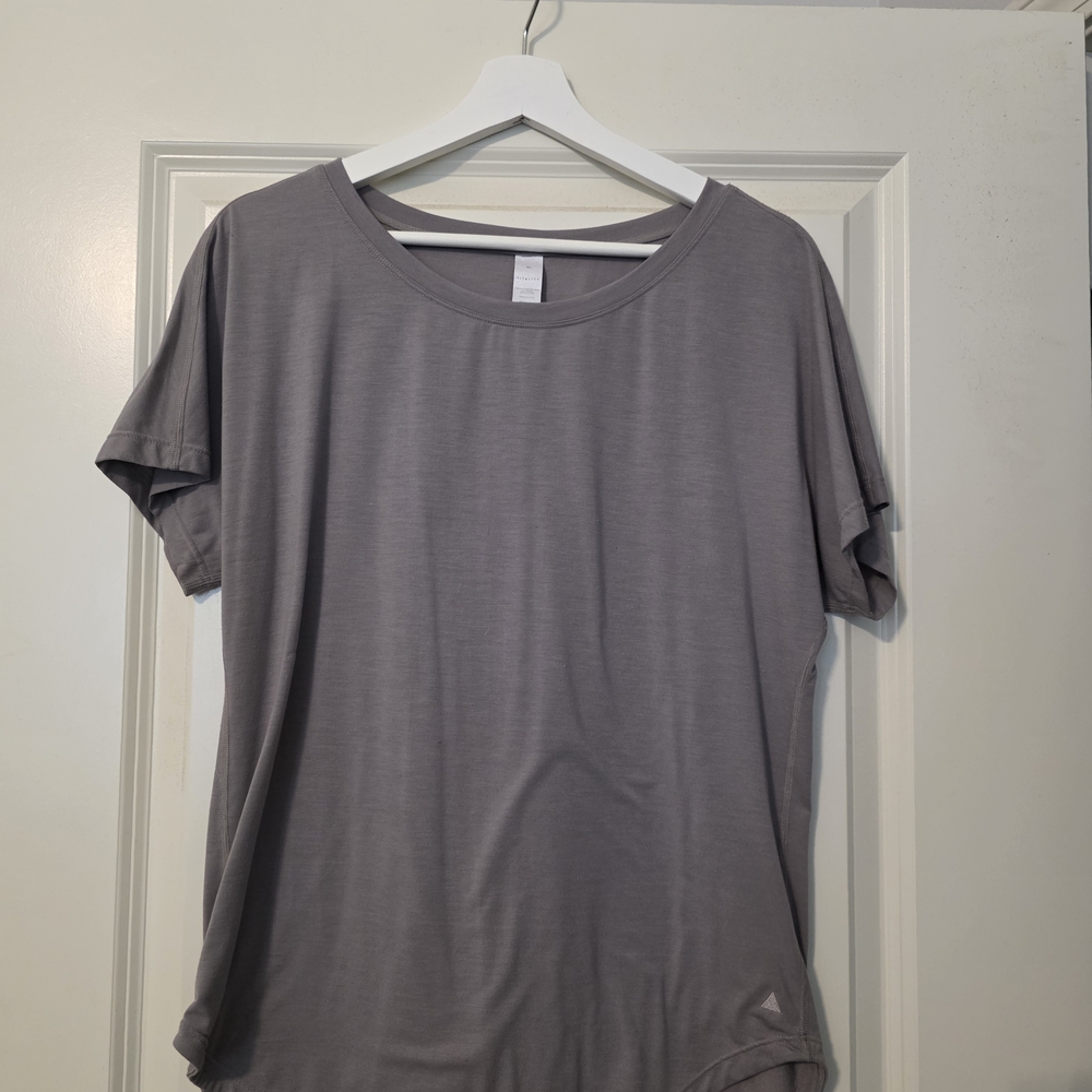 Vitality Gray Short Sleeve Women's Tee